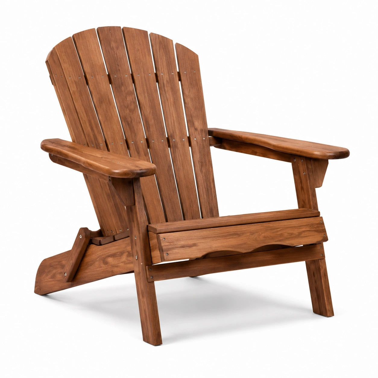 Sedia Adirondack in Legno di Acacia per Esterni