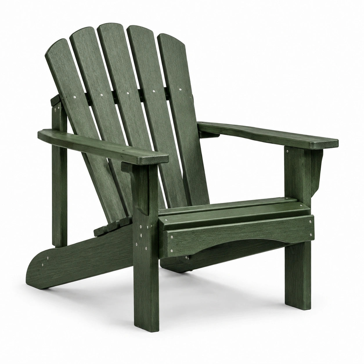Sedia Adirondack in legno composito verde