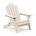 Sedia Adirondack legno di pino crema