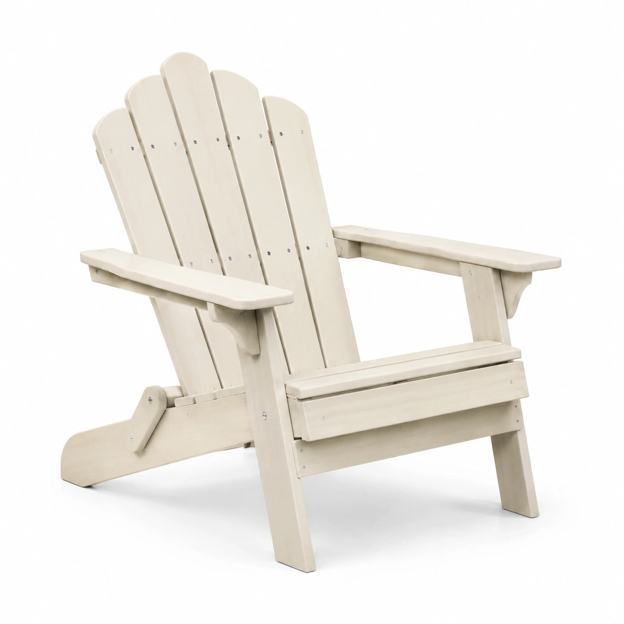 Sedia Adirondack legno di pino crema